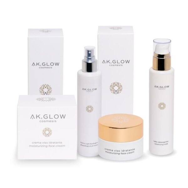 Zestaw GLOW Rituale illuminante e idratante SET – Brightening and Hydration Ritual 450 ml